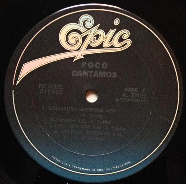 Poco (3) : Cantamos (LP, Album, RE)