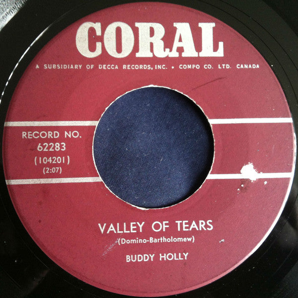 Buddy Holly : You're So Square (Baby I Don't Care) (7", Single)