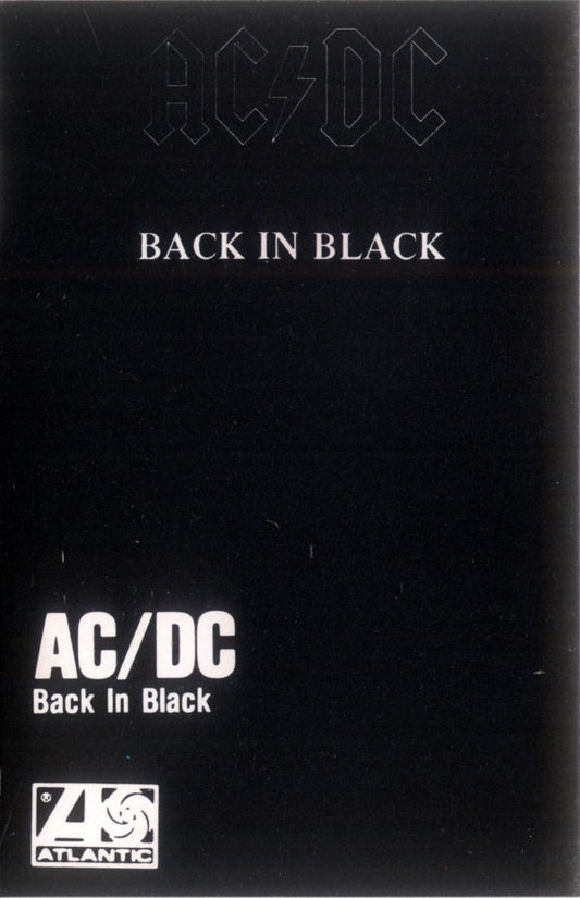 AC/DC : Back In Black (Cass, Album, RE, Dol)