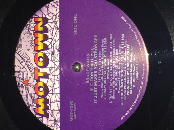 Bruce Willis : If It Don't Kill You, It Just Makes You Stronger (LP, Album)