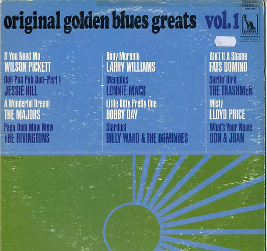 Various : Original Golden Blues Greats Vol. 1 (LP, Comp)