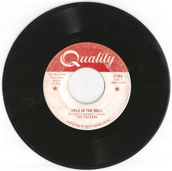 The Packers : Hole In The Wall / Go 'Head On (7")