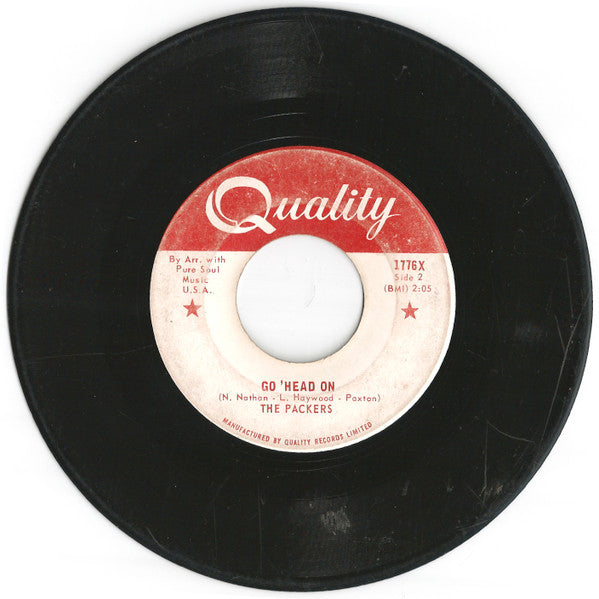 The Packers : Hole In The Wall / Go 'Head On (7")