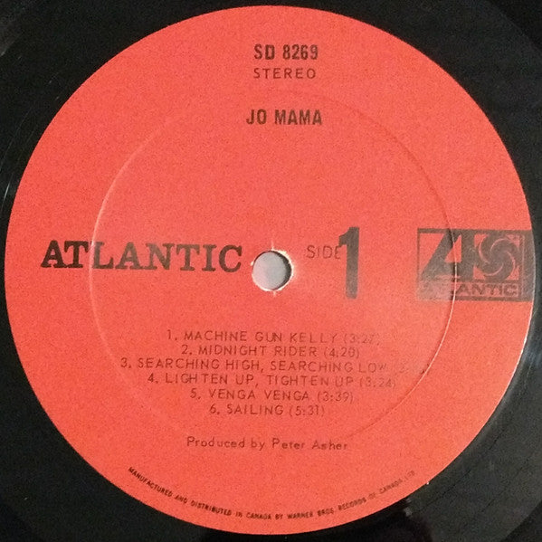 Jo Mama : Jo Mama (LP, Album)