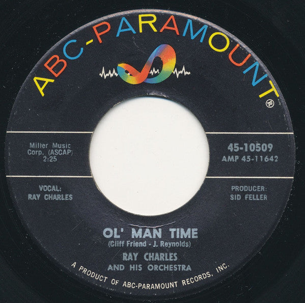 Ray Charles And His Orchestra, Ray Charles : That Lucky Old Sun / Ol' Man Time (7")