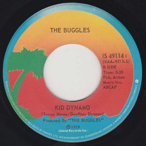 The Buggles : Video Killed The Radio Star (7", Single)