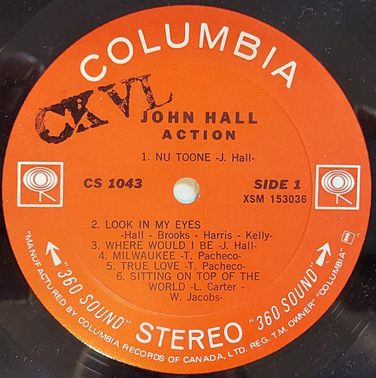 John Joseph Hall : Action (LP, Album)