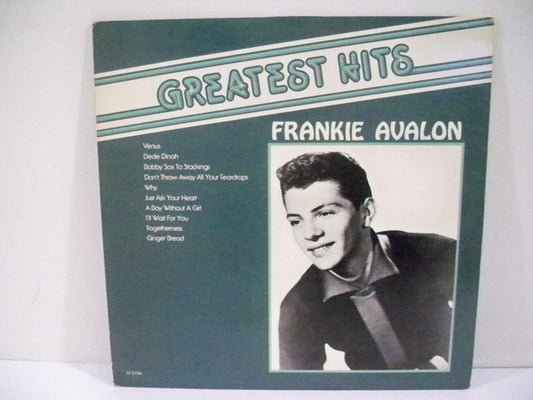 Frankie Avalon : The Greatest Hits Of Frankie Avalon (LP, Comp)