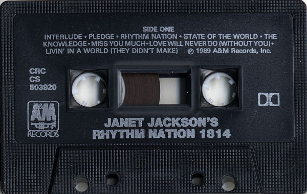 Janet Jackson : Rhythm Nation 1814 (Cass, Album, Club)