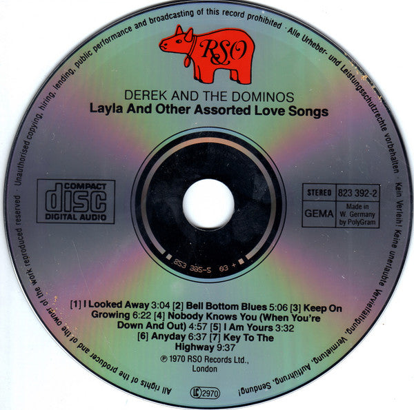 Derek & The Dominos : Layla And Other Assorted Love Songs (2xCD, Album, RE, Fat)