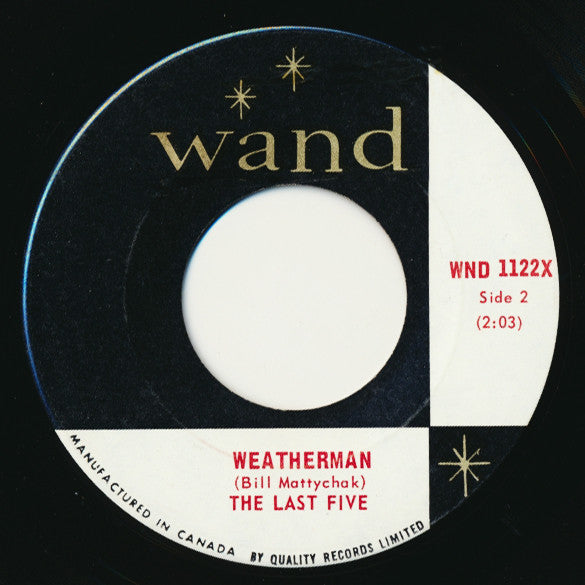 The Last Five : Kicking You / Weatherman (7")