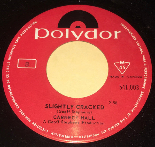 Carnegy Hall : The Bells Of San Francisco (7", Single, Mono)