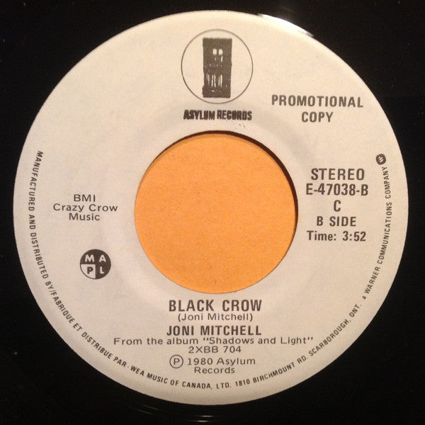 Joni Mitchell : Why Do Fools Fall In Love (7", Single, Promo)