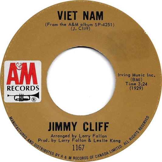 Jimmy Cliff : Viet Nam (7", Single)