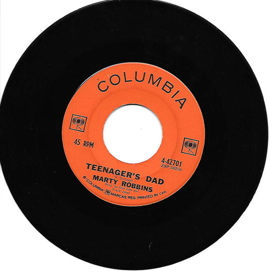Marty Robbins : Teenager's Dad (7", Single)