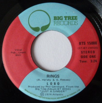 Lobo (3) : Rings (7", Single)
