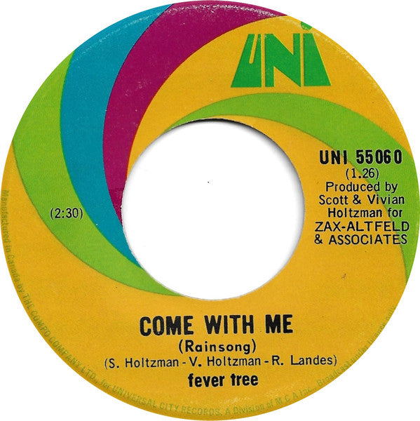 Fever Tree : San Francisco Girls (7", Single, Mono)