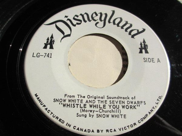 Snow White (3) : Whistle While You Work (7")