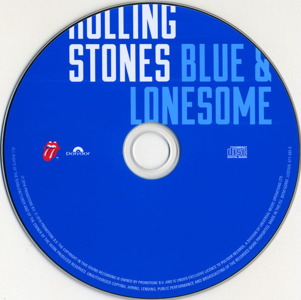 The Rolling Stones : Blue & Lonesome (CD, Album + Box, Dlx)