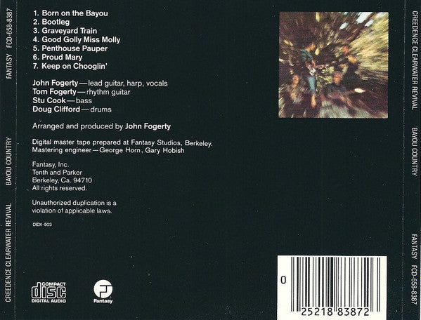 Creedence Clearwater Revival : Bayou Country (CD, Album)