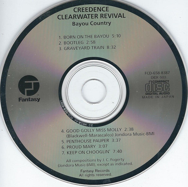 Creedence Clearwater Revival : Bayou Country (CD, Album)