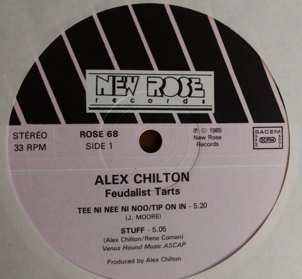 Alex Chilton : Feudalist Tarts (12", MiniAlbum)