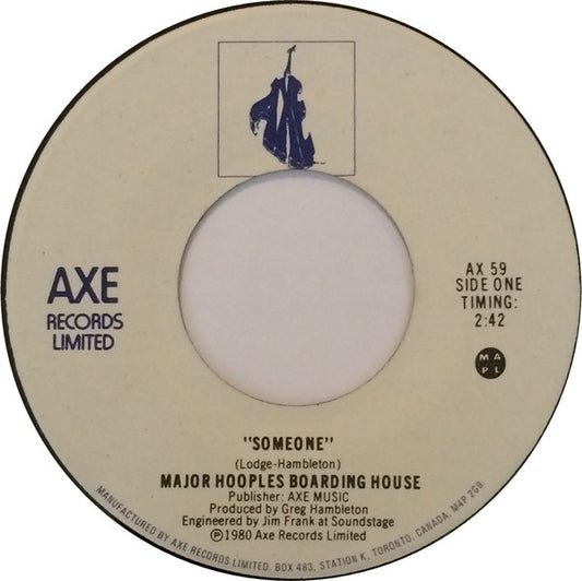 Major Hoople's Boarding House : Someone (7", Single)