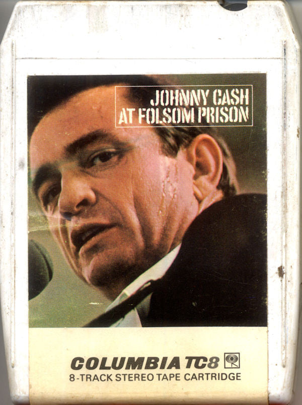 Johnny Cash : At Folsom Prison (8-Trk, Album, Wra)
