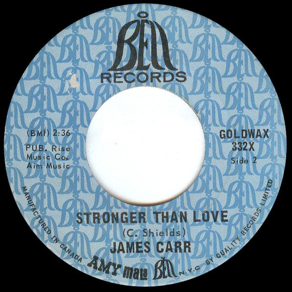 James Carr : A Man Needs A Woman (7", Single)