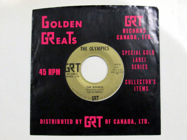 The Olympics : The Bounce / Western Movies (7", Single)