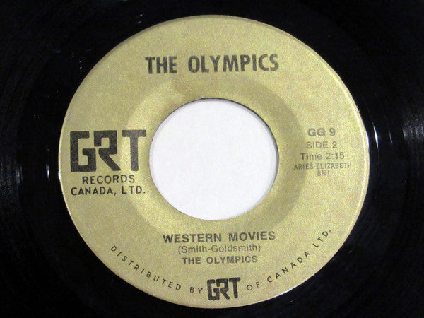 The Olympics : The Bounce / Western Movies (7", Single)
