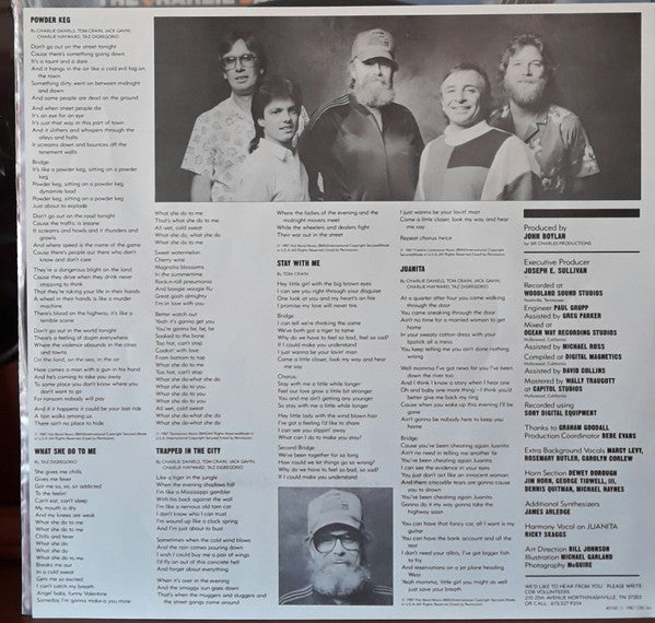 The Charlie Daniels Band : Powder Keg (LP, Album)