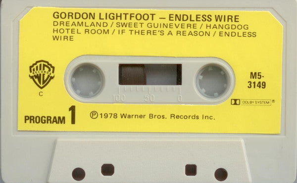 Gordon Lightfoot : Endless Wire (Cass, Album, Dol)