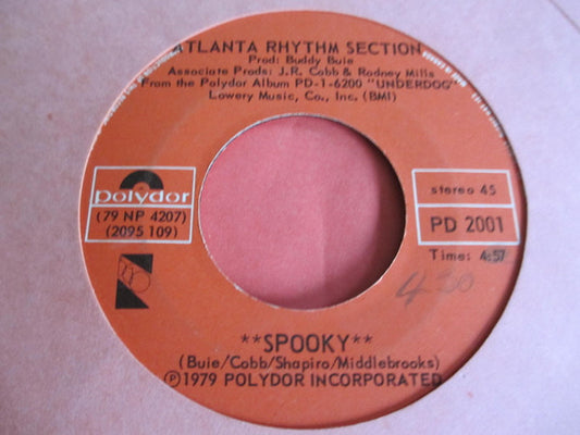 Atlanta Rhythm Section : Spooky (7")