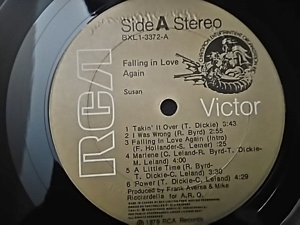 Susan (11) : Falling In Love Again (LP, Album)