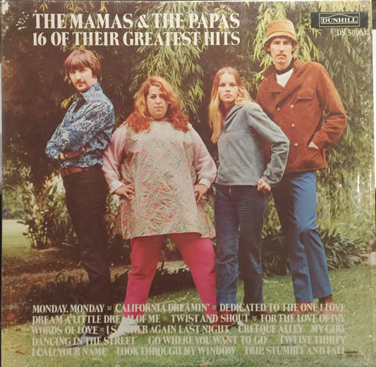 The Mamas & The Papas : 16 Of Their Greatest Hits (LP, Comp)