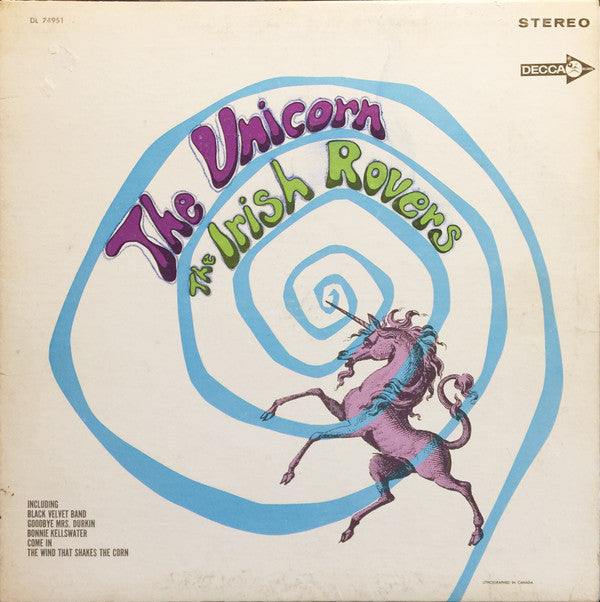 The Irish Rovers : The Unicorn (LP, Album)