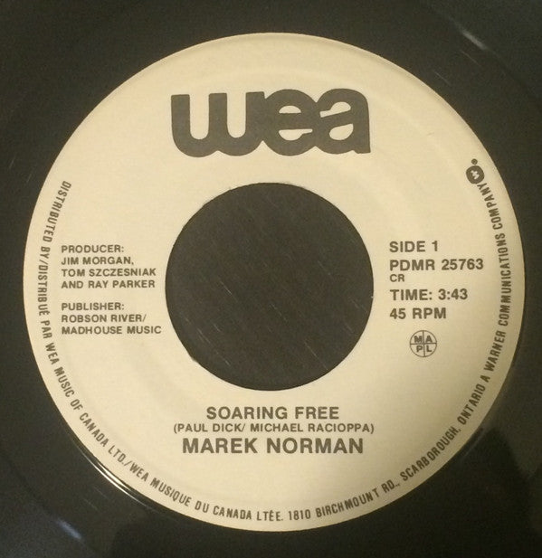 Marek Norman, Tom Szczesniak, Rob Piltch : Soaring Free (7", Single)