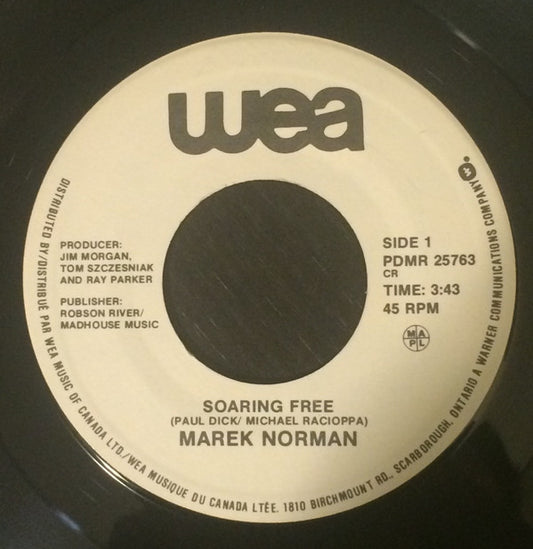 Marek Norman, Tom Szczesniak, Rob Piltch : Soaring Free (7", Single)