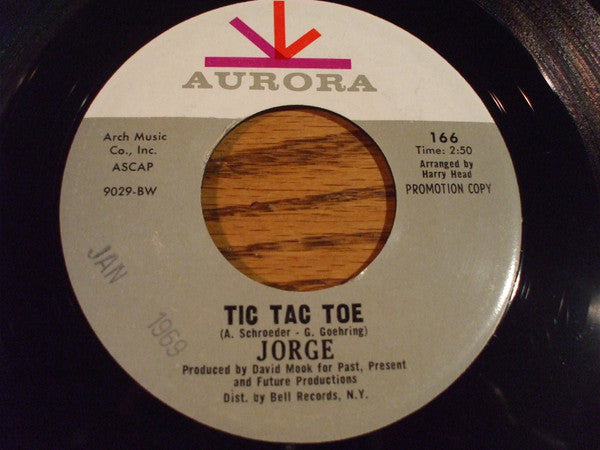Jorge : Everybody Wants To Be Loved (7", Single, Promo)