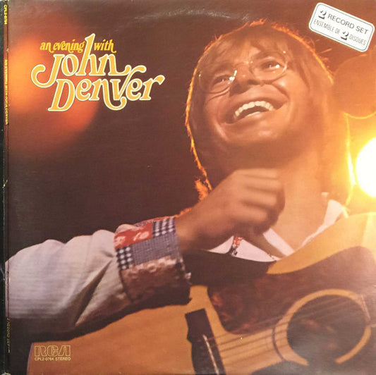 John Denver : An Evening With John Denver (2xLP, Album, RE, Gat)