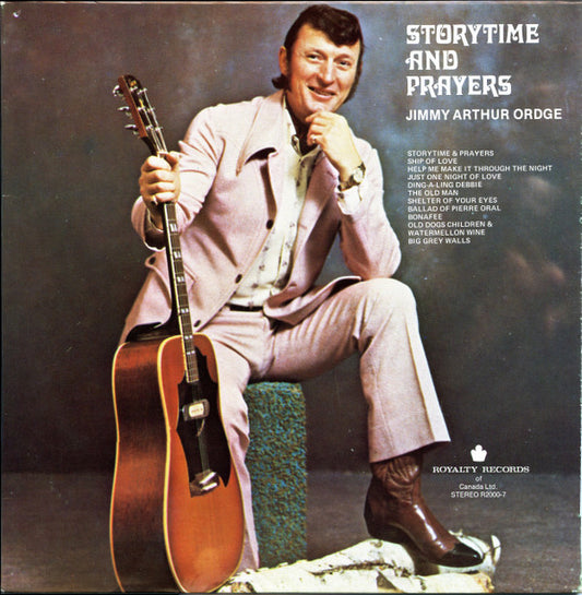 Jimmy Arthur Ordge : Storytime & Prayers (LP, Album)