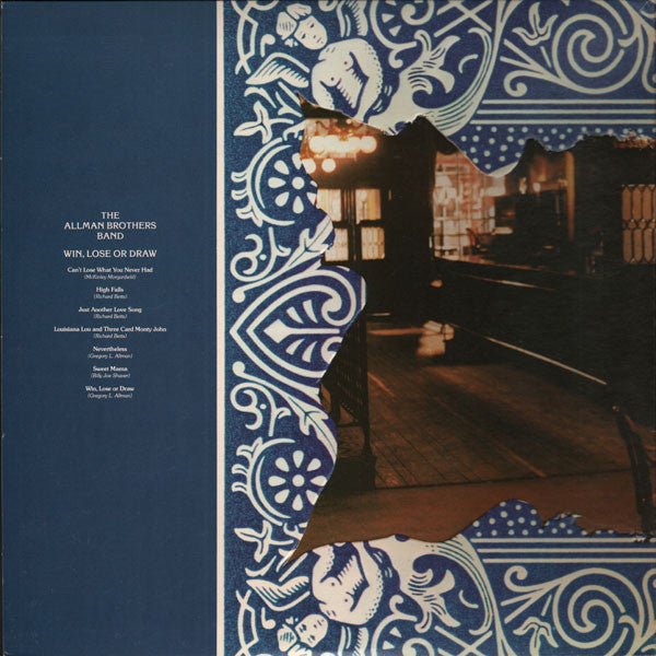The Allman Brothers Band : Win, Lose Or Draw (LP, Album, Gat)