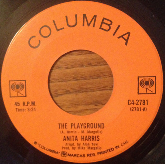 Anita Harris : The Playground / B-A-D For Me (7", Single)