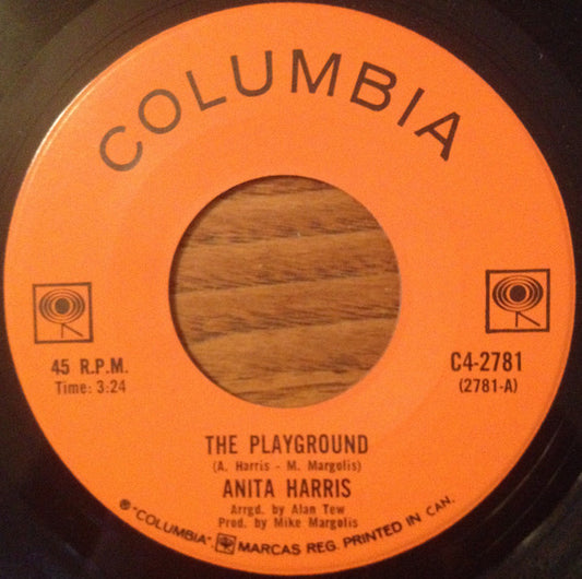 Anita Harris : The Playground / B-A-D For Me (7", Single)