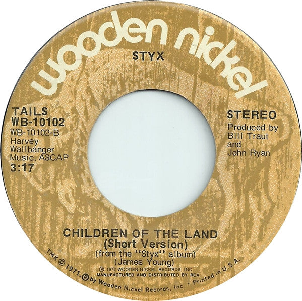 Styx : Lady (7", Single, Hol)