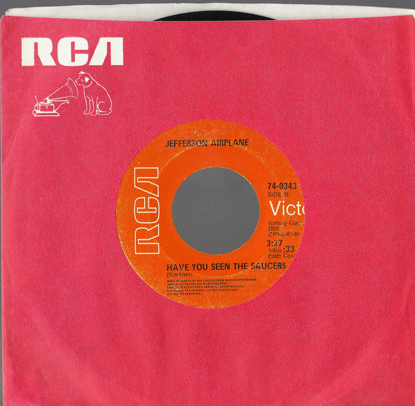 Jefferson Airplane : Mexico (7", Single)