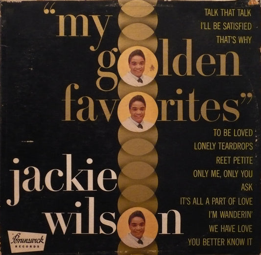 Jackie Wilson : My Golden Favorites (LP, Comp, Mono)