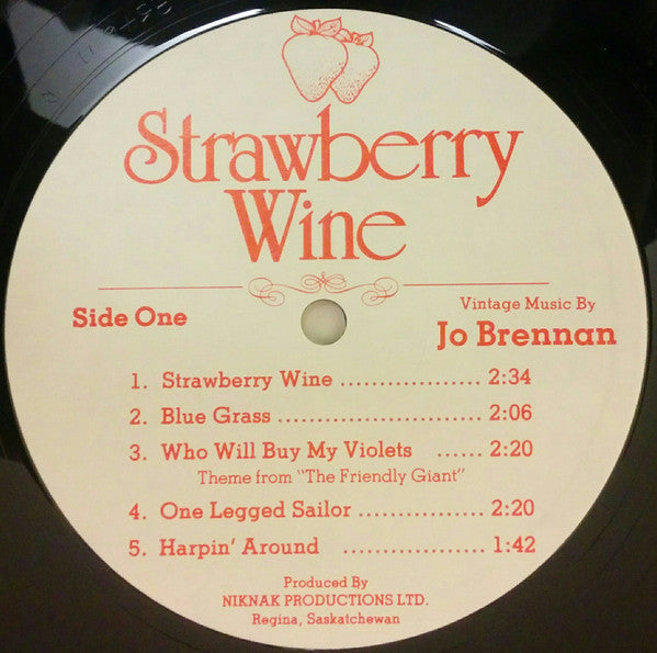 Jo Brennan : Strawberry Wine (LP, Album)