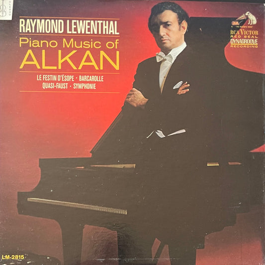 Charles-Valentin Alkan, Raymond Lewenthal : Piano Music (LP, Mono)